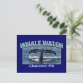 Whale Watch Briefkaart (Staand voorkant)