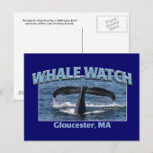 Whale Watch Briefkaart (Voorkant / Achterkant)