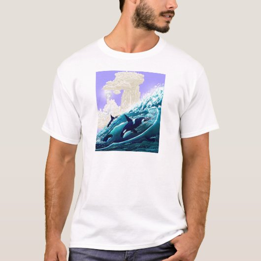 Whale Watch T-shirt (Voorkant)