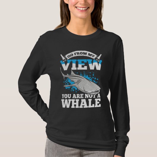 Whale Watching For Nature Enthusiast Wildlife Love T-shirt (Voorkant)