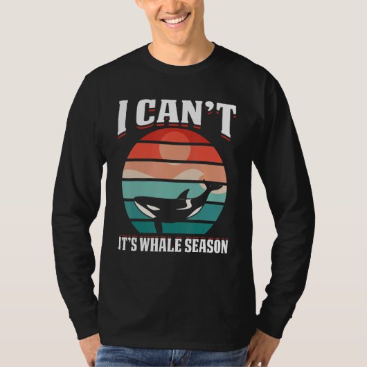 Whale Watching For Nature Enthusiast Wildlife  Tou T-shirt (Voorkant)