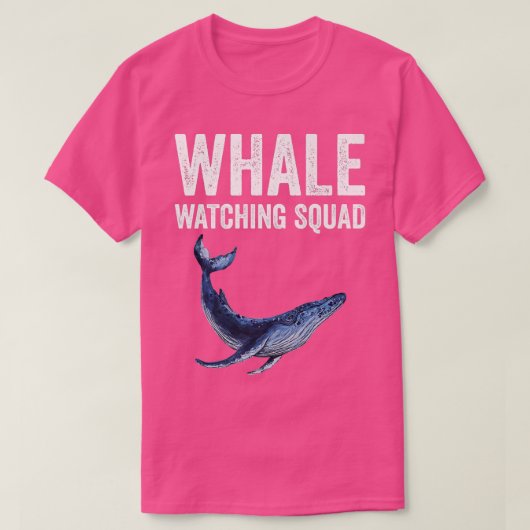 Whale Watching Squad 3 T-shirt (Design voorkant)