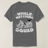 Whale Watching Squad T-shirt (Design voorkant)