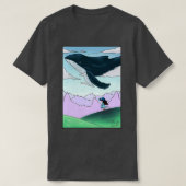 Whale Watching T-shirt (Design voorkant)