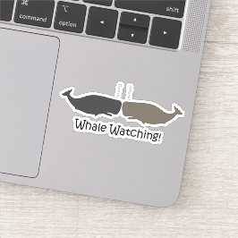 Whale Watchute Sticker