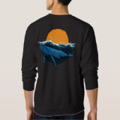 Whale Wave Trui (Achterkant)