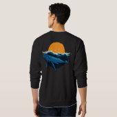 Whale Wave Trui (Achterkant volledig)