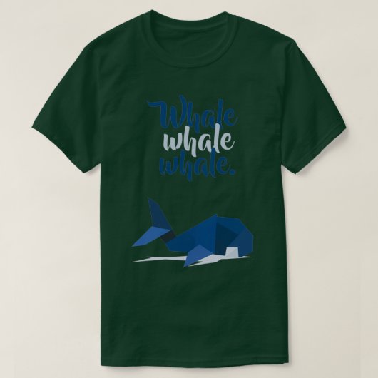 WHALE WHALE WHALE WHALE 5 T-SHIRT (Design voorkant)