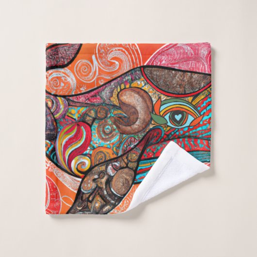 Whale Wow Bad Handdoek (Wasdoekje)