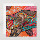 Whale Wow Feestdagenkaart (Voorkant / Achterkant)