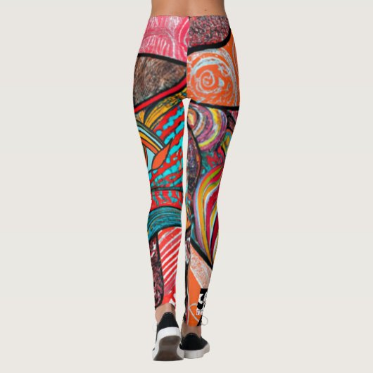 Whale Wow Leggings (Achterkant)