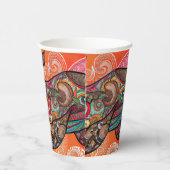 Whale Wow Papieren Bekers (Rechts)