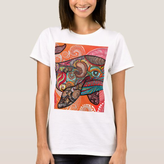 Whale Wow T-shirt (Voorkant)