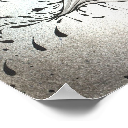 "Whale" Yan Wei | 闫 威 Poster (Hoek)