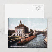 Whaleback in de Sault - Vintage Briefkaart (Voorkant / Achterkant)