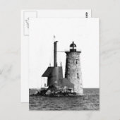 Whaleback Lighthouse Briefkaart (Voorkant / Achterkant)