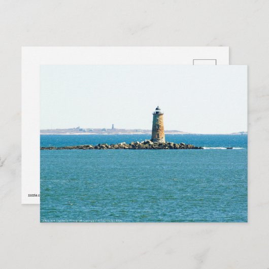 Whaleback Lighthouse Briefkaart (Voorkant / Achterkant)