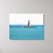 Whaleback Lighthouse Canvas Afdruk (Voorkant)