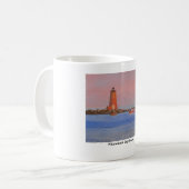 Whaleback Lighthouse Koffiemok (Voorkant links)