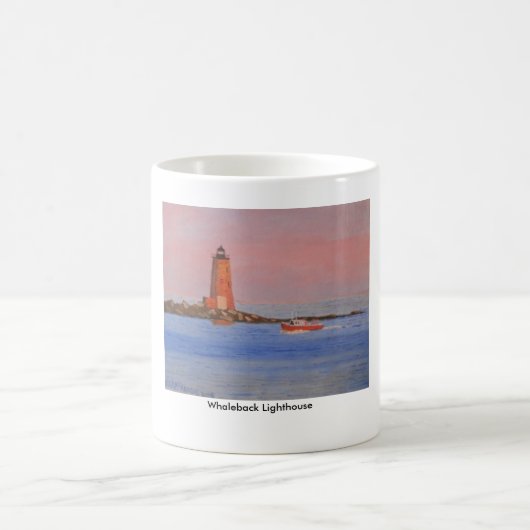 Whaleback Lighthouse Koffiemok (Center)
