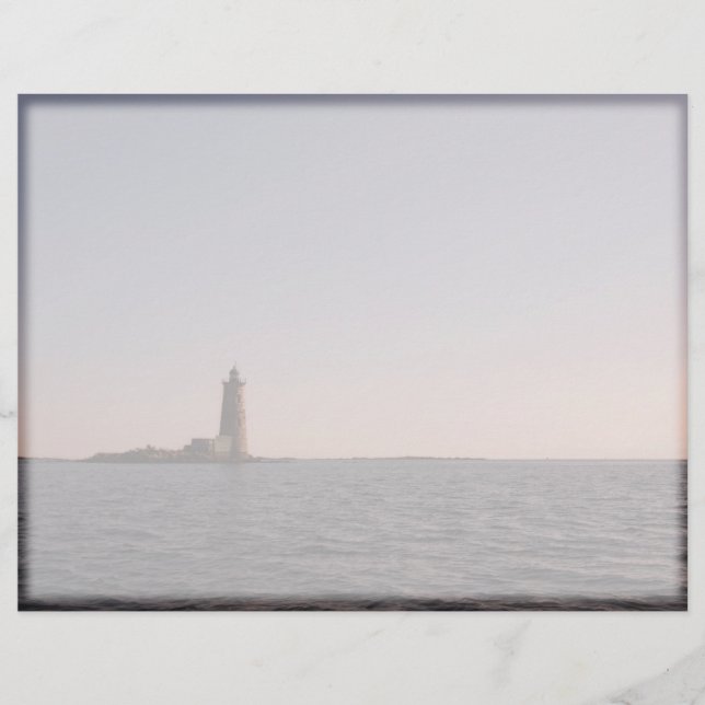 Whaleback Lighthouse Letterhead (Voorkant)