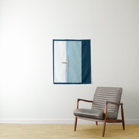 Whaleback Lighthouse Wandkleed (In situ)