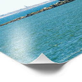 Whaleback Vuurtoren Foto Vergroting Afdruk (Hoek)