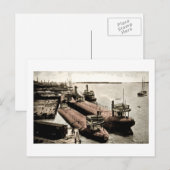 Whalebacks op Belle Isle, Michigan Briefkaart (Voorkant / Achterkant)