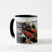 Whalebacks op Belle Isle, Michigan Mok (Voorkant links)