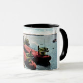 Whalebacks op Belle Isle, Michigan Mok (Voorkant rechts)