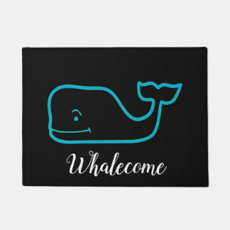 Whalecome Whale Deurk Deurmat