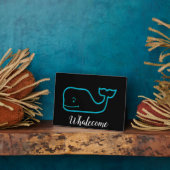 Whalecome Whale Fotoplaat (Zijkant)