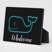 Whalecome Whale Fotoplaat (Zijkant)