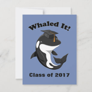 Whaled-it-klasse 2017 Cute Orca Killer Whale Kaart