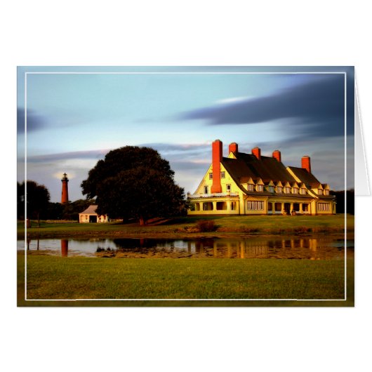 Whalehead Club and Light (Voorkant Horizontaal)