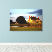 Whalehead Light Canvas Afdruk (Insitu (Houten vloer))