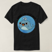 Whalellujah Cute Whale Pun T-shirt (Design voorkant)