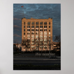 Whalen Building No 2 Kleurenversie Poster