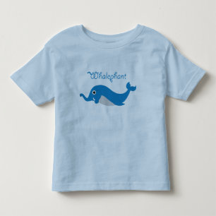 Whalephant Toddler T Kinder Shirts