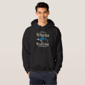 Whales Breaching Is Fintastic Whale Watcher Hoodie (Voorkant volledig)