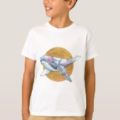 Whales Float T-shirt (Voorkant)
