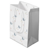 Whales & Hearts Gift Bag Medium Cadeauzakje (Achterkant Gekanteld)