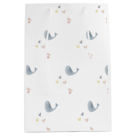 Whales & Hearts Gift Bag Medium Cadeauzakje