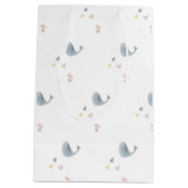 Whales & Hearts Gift Bag Medium Cadeauzakje (Achterkant)