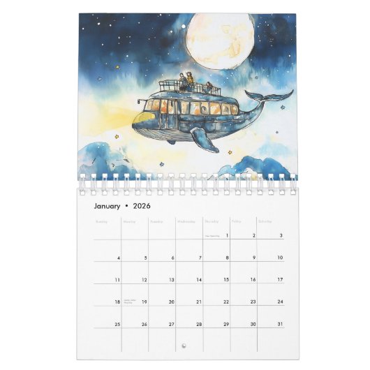 Whales of Wonder Kalender (Jan 2026)