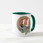 Whales' Road Viking Ship Mok (Voorkant rechts)