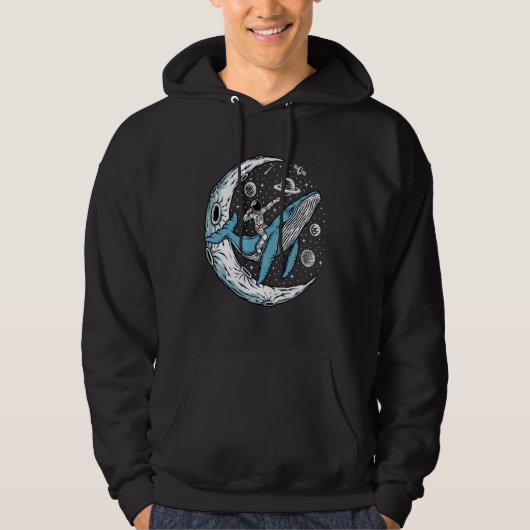 Whales Sharks Ocean Diving Sea Animals 1 Hoodie (Voorkant)
