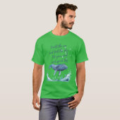 Whales Soul Quote gift T-shirt (Voorkant volledig)