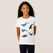 Whales T-shirt (Voorkant volledig)