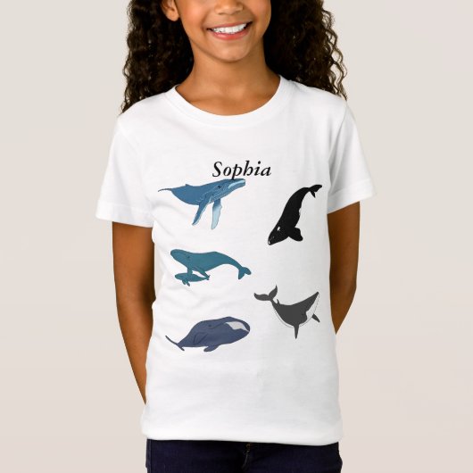 Whales T-shirt (Voorkant)